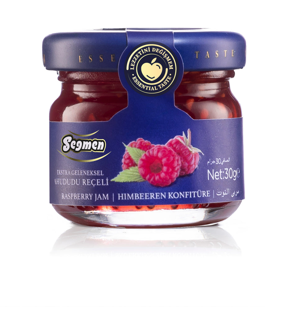 30g Seğmen Raspberry Jam (Mini Jar box of 36)