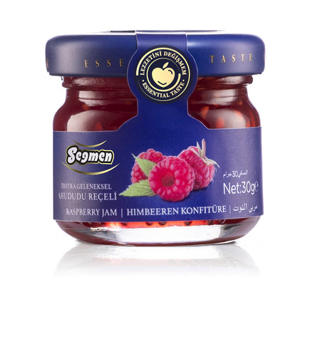 30g Seğmen Raspberry Jam (Mini Jar box of 36)