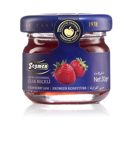 30g Seğmen Strawberry Jam (Mini Jar box of 36)