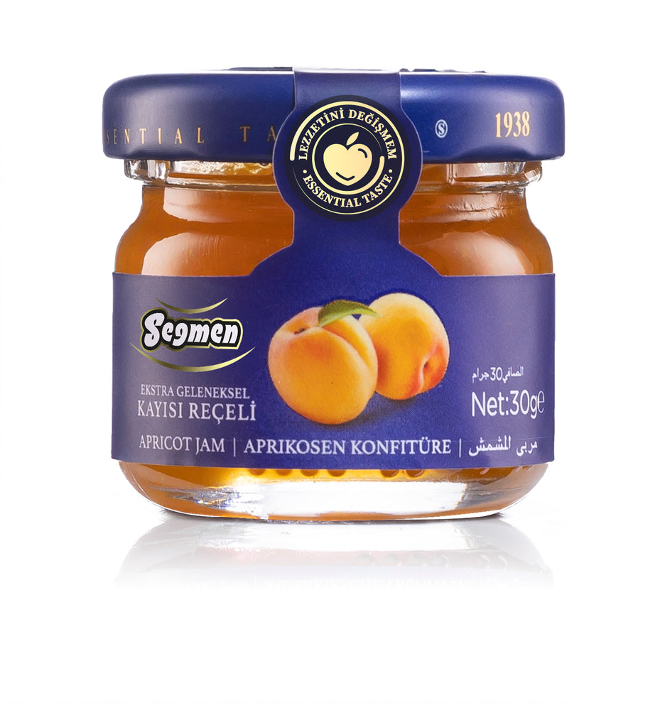 30g Seğmen apricot Jam (Mini Jar box of 36)