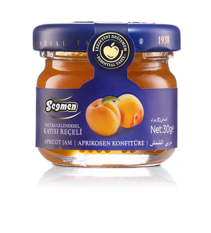 30g Seğmen apricot Jam (Mini Jar box of 36)