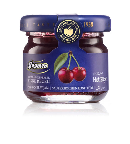 30g Seğmen Sourcherry Jam (Mini Jar box of 36)